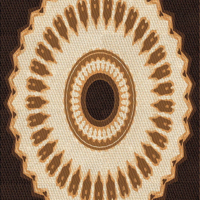 Patterned Red Rug, pat1950org