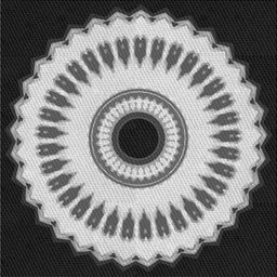 Square Patterned Charcoal Black Novelty Rug, pat1950