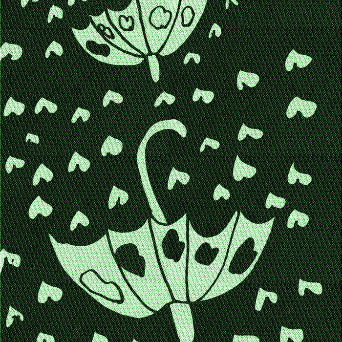 Patterned Green Rug, pat1951grn