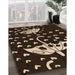 Machine Washable Transitional Black Rug in a Family Room, wshpat1951org