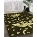 Machine Washable Transitional Black Rug in a Family Room, wshpat1951yw