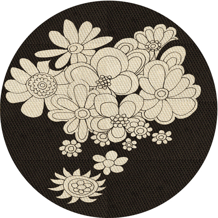 Square Machine Washable Transitional Camel Brown Rug in a Living Room, wshpat1952brn