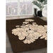 Patterned Light Copper Gold Rug in Family Room, pat1952org