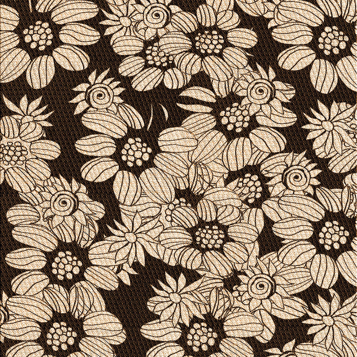 Patterned Red Rug, pat1953org