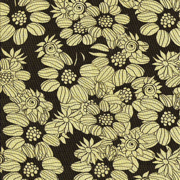 Machine Washable Transitional Chocolate Brown Rug, wshpat1953yw