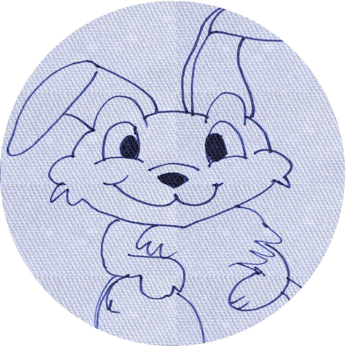 Square Patterned Lavender Blue Rug, pat1954blu