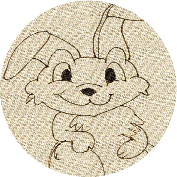 Square Machine Washable Transitional Moccasin Beige Rug in a Living Room, wshpat1954brn