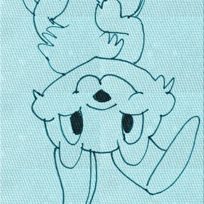 Patterned Diamond Blue Rug, pat1954lblu