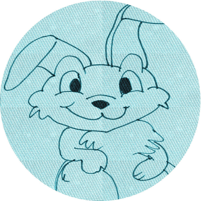 Square Patterned Diamond Blue Rug, pat1954lblu