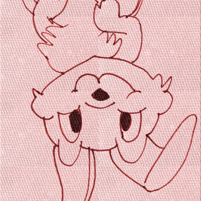 Machine Washable Transitional Pastel Red Pink Rug, wshpat1954rd