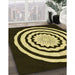 Machine Washable Transitional Metallic Gold Rug in a Family Room, wshpat1955yw