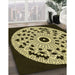 Patterned Midnight Gray Rug in Family Room, pat1956yw