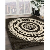 Patterned Light French Beige Brown Rug, pat1957brn