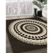 Machine Washable Transitional Light French Beige Brown Rug in a Family Room, wshpat1957brn