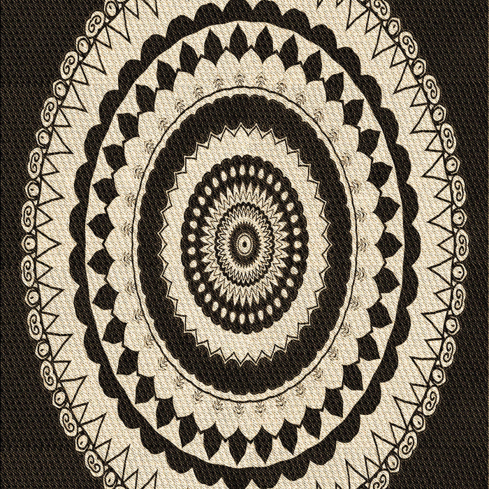 Patterned Light French Beige Brown Rug, pat1957brn