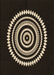 Patterned Black Rug, pat1958brn