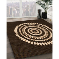 Patterned Midnight Gray Rug, pat1958org