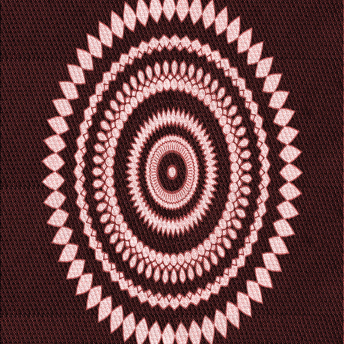 Machine Washable Transitional Chocolate Brown Rug, wshpat1958rd