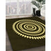 Machine Washable Transitional Black Rug in a Family Room, wshpat1958yw