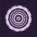 Round Machine Washable Transitional Lavender Purple Rug, wshpat1959pur