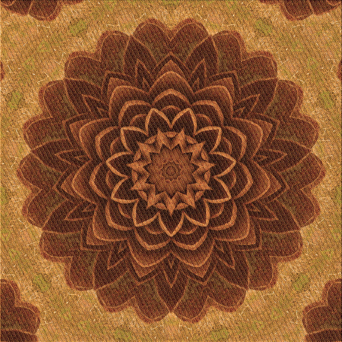 Round Machine Washable Transitional Neon Orange Rug, wshpat196org