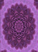 Patterned Purple Rug, pat196pur