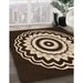 Patterned Light Copper Gold Rug in Family Room, pat1960org