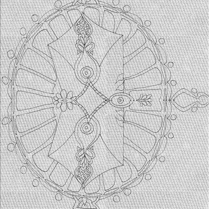 Machine Washable Transitional Platinum Gray Rug, wshpat1964gry