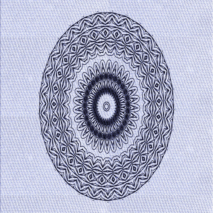 Patterned Lavender Blue Rug, pat1966blu