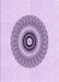 Patterned Lilac Purple Rug, pat1966pur