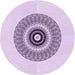 Square Patterned Lilac Purple Rug, pat1966pur
