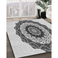 Patterned Gray Rug, pat1967gry