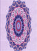 Patterned Blossom Pink Rug, pat1967pur