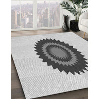 Patterned Gray Rug, pat1968gry