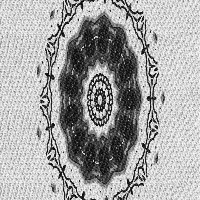 Machine Washable Transitional Platinum Gray Rug, wshpat1969gry