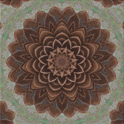 Sideview of Machine Washable Transitional Night Red Rug, wshpat196