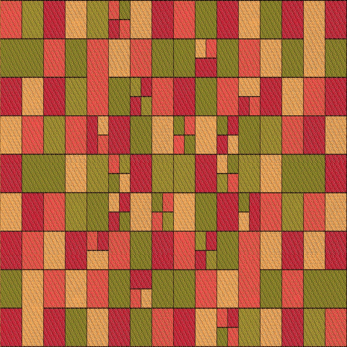 Round Patterned Caramel Brown Rug, pat197org