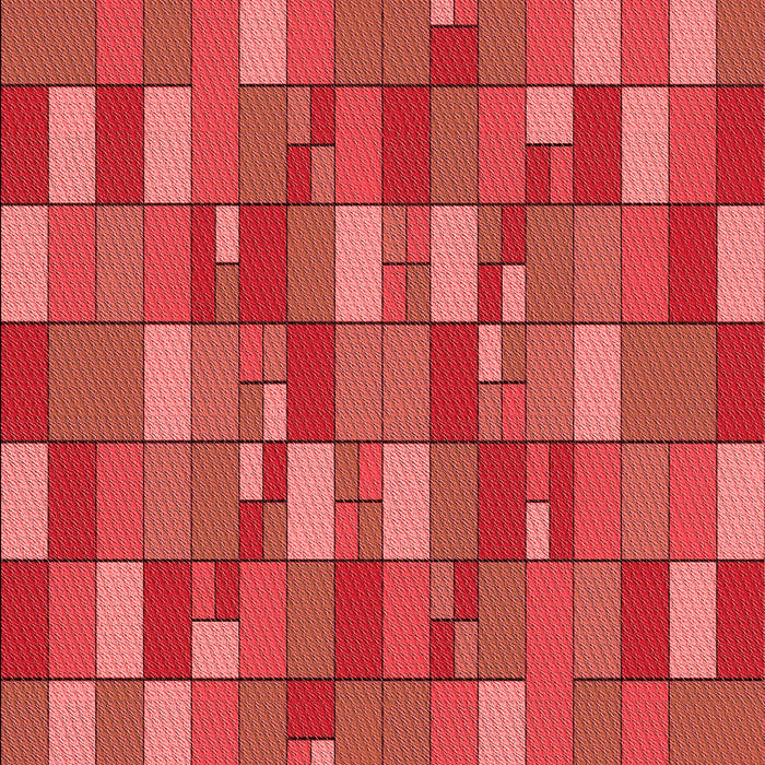 Patterned Red Rug, pat197rd