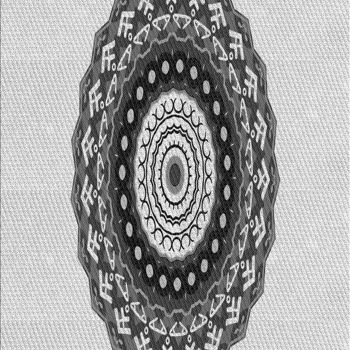 Machine Washable Transitional Platinum Gray Rug, wshpat1970gry