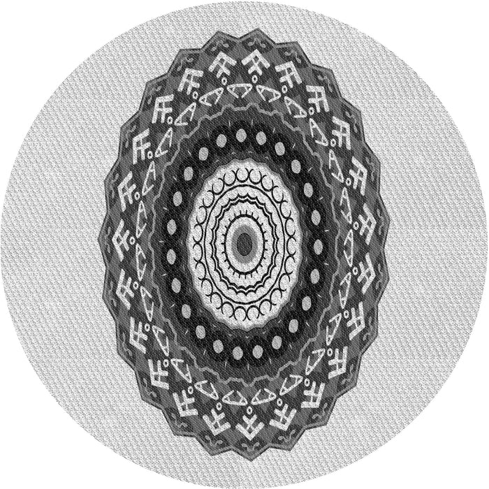 Square Machine Washable Transitional Platinum Gray Rug in a Living Room, wshpat1970gry