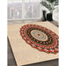 Machine Washable Transitional Golden Blonde Gold Rug in a Family Room, wshpat1970org