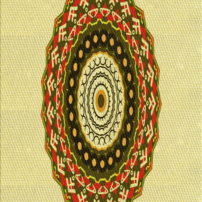 Machine Washable Transitional Dark Bisque Brown Rug, wshpat1970yw