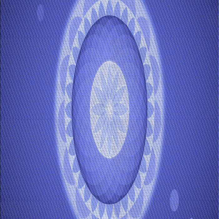 Patterned Sky Blue Rug, pat1972blu