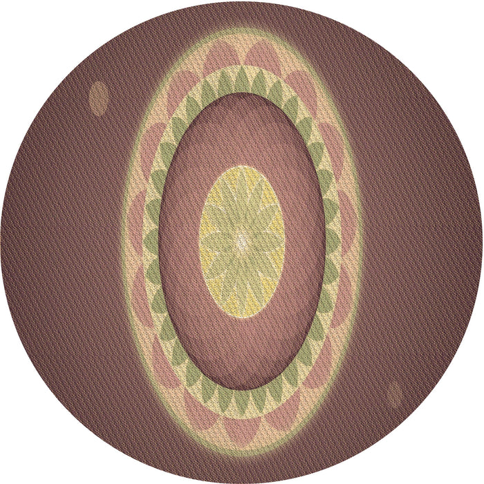 Square Machine Washable Transitional Sepia Brown Rug in a Living Room, wshpat1972brn