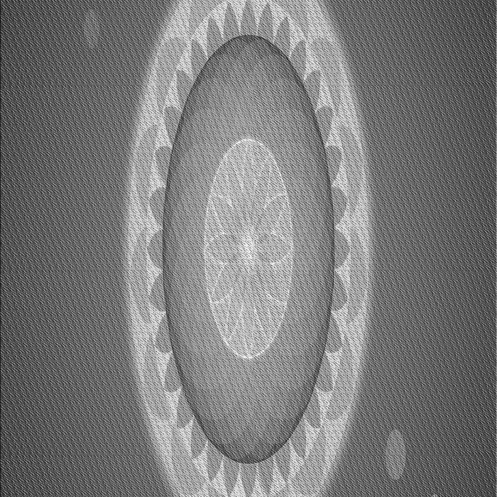 Patterned Gunmetal Gray Rug, pat1972gry