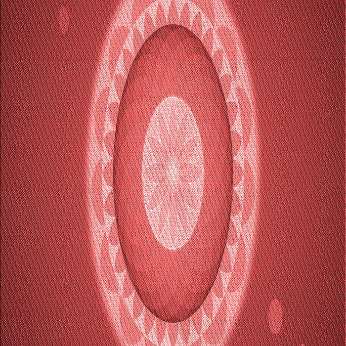 Patterned Red Rug, pat1972rd