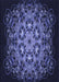 Patterned Night Blue Rug, pat1974blu