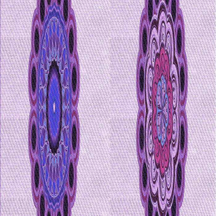 Patterned Blossom Pink Rug, pat1975pur