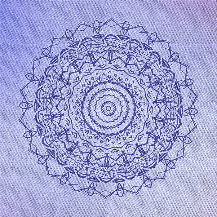 Round Machine Washable Transitional Light Slate Blue Rug, wshpat1976blu