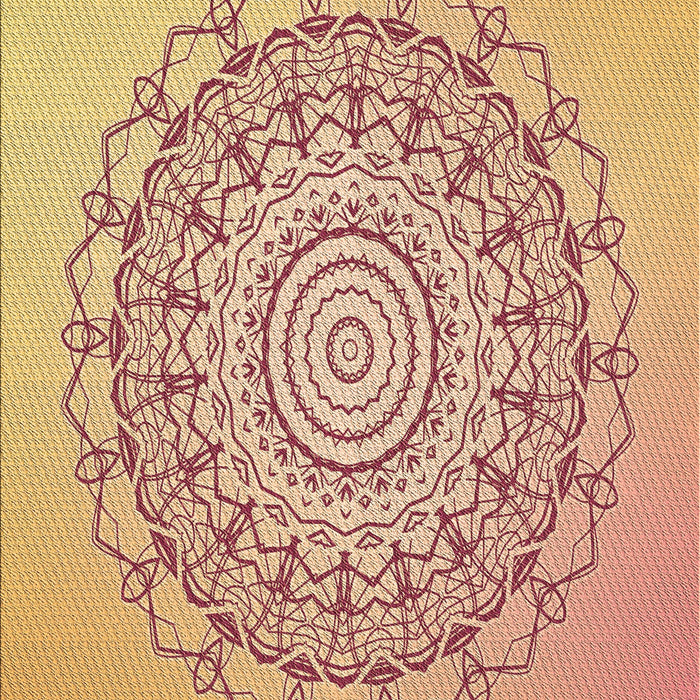 Machine Washable Transitional Chrome Gold Yellow Rug, wshpat1976brn